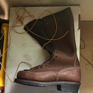 Men's Hoffman lineman Leather Lace-Up Boots